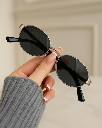 Retro Oval Glasses