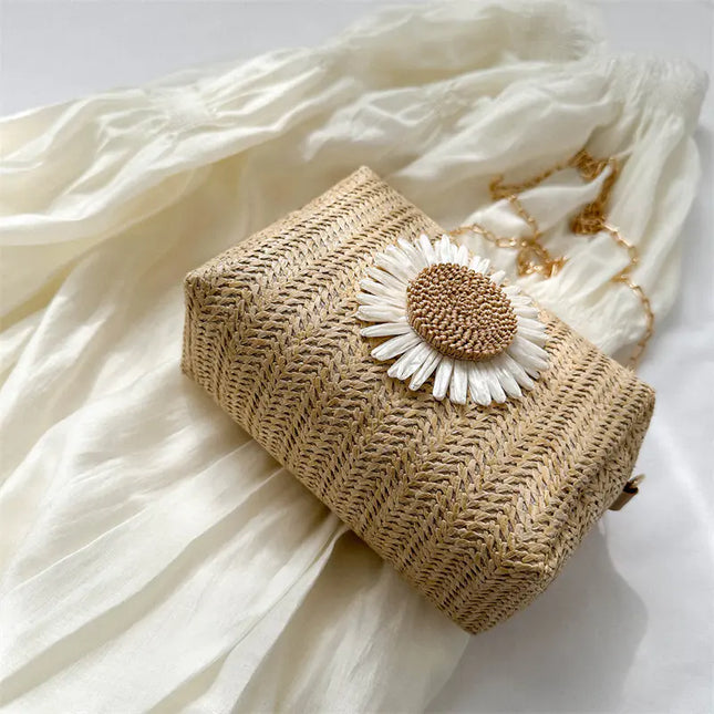 Floral Beach Bag